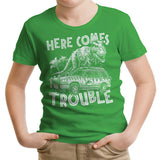 Here Comes Trouble - Youth Apparel