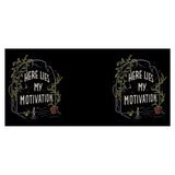 Here Lies My Motivation - Mug