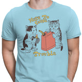 Here to Cause Trouble - Men's Apparel