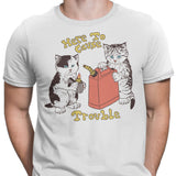 Here to Cause Trouble - Men's Apparel