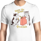 Here to Cause Trouble - Men's Apparel