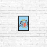 Here to Cause Trouble - Posters & Prints