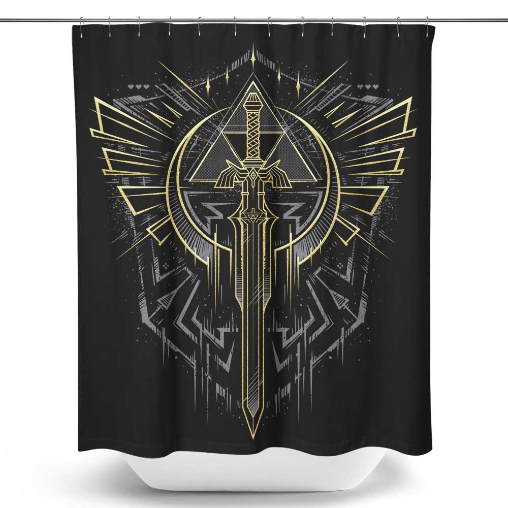 Hero Sword - Shower Curtain
