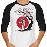 Hero Under the Sun - 3/4 Sleeve Raglan T-Shirt