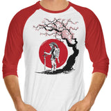 Hero Under the Sun - 3/4 Sleeve Raglan T-Shirt