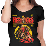 Heroes Comic - Women's V-Neck