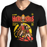 Heroes Comic - Men's V-Neck