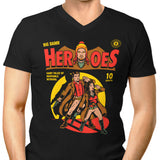 Heroes Comic - Men's V-Neck