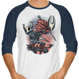 Heroes of the Underground - 3/4 Sleeve Raglan T-Shirt