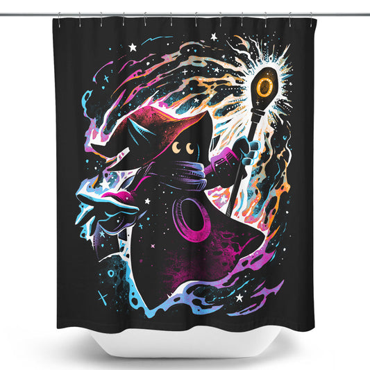 Heroic Little Magician - Shower Curtain