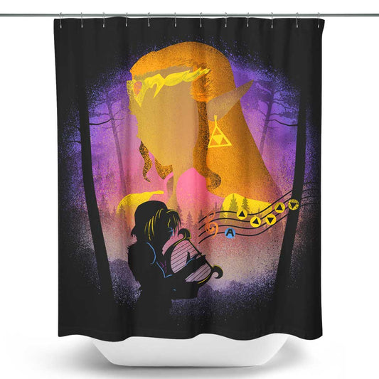 Heroic Princess - Shower Curtain