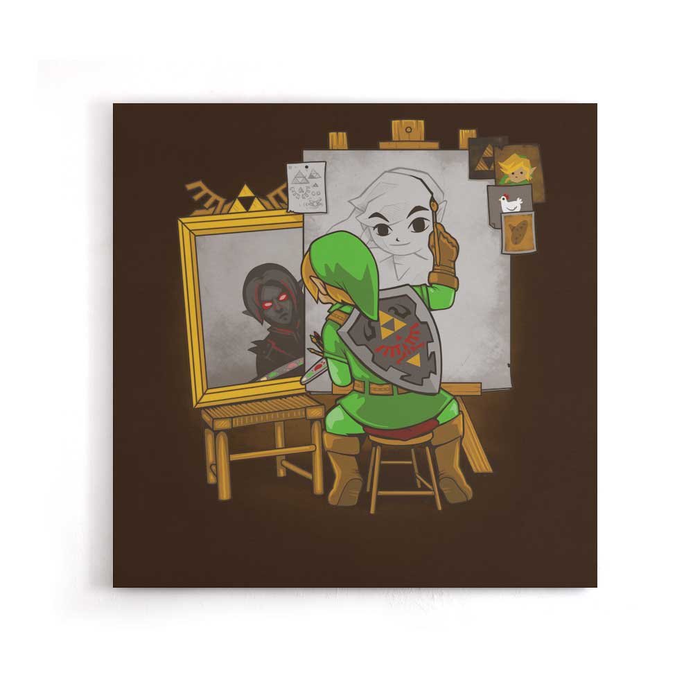 Heroic Self Portrait - Canvas Print