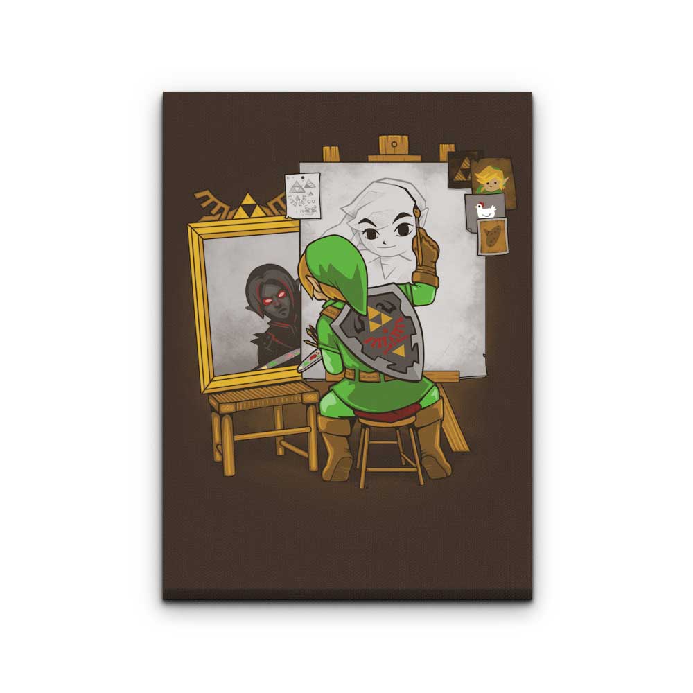 Heroic Self Portrait - Canvas Print