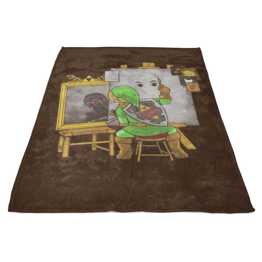 Heroic Self Portrait - Fleece Blanket