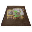 Heroic Self Portrait - Fleece Blanket