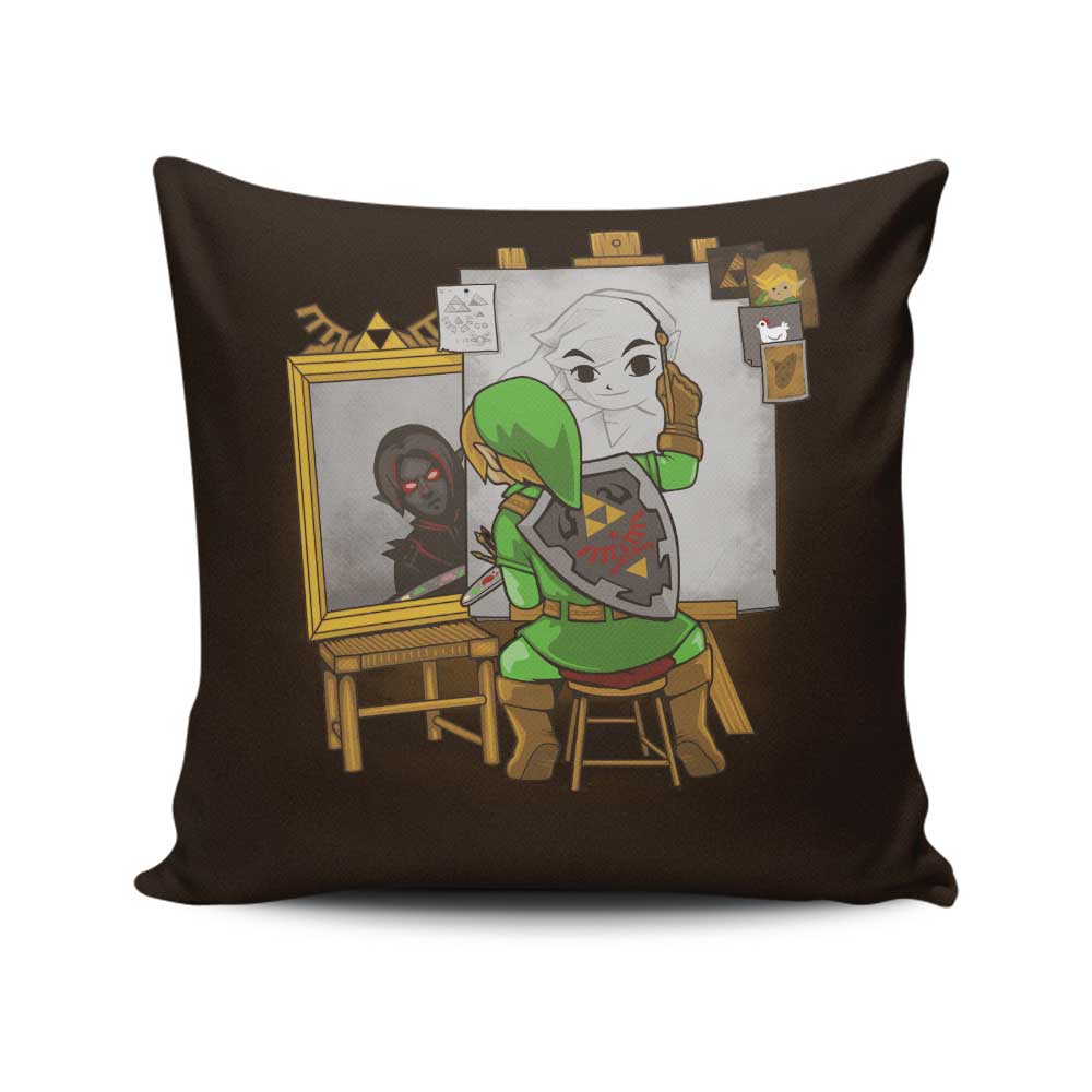Heroic Self Portrait - Throw Pillow