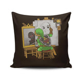 Heroic Self Portrait - Throw Pillow