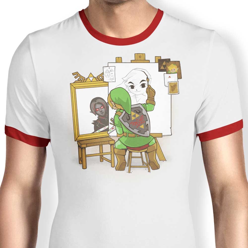 Heroic Self Portrait - Ringer T-Shirt