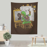 Heroic Self Portrait - Wall Tapestry