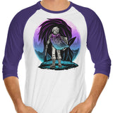 Heroic Sunset - 3/4 Sleeve Raglan T-Shirt
