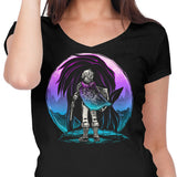 Heroic Sunset - Women's V-Neck