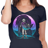 Heroic Sunset - Women's V-Neck