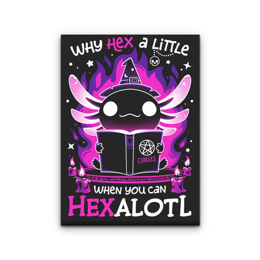 Hexalotl - Canvas Print