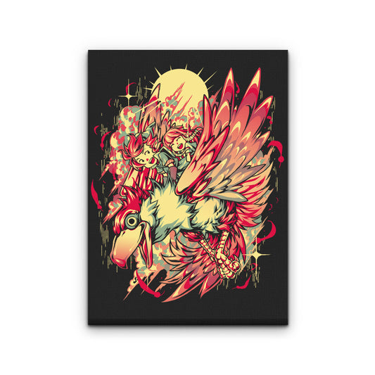 High in the Sky - Canvas Print