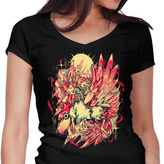 High in the Sky - Women's V-Neck