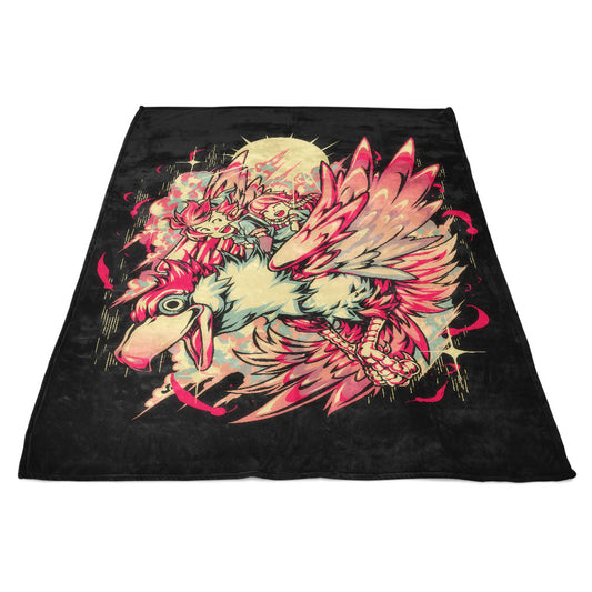 High in the Sky - Fleece Blanket