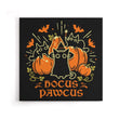 Hocus Pawcus - Canvas Print