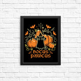 Hocus Pawcus - Posters & Prints