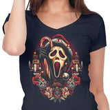 Holidays at Woodsboro - Women's V-Neck