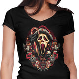Holidays at Woodsboro - Women's V-Neck