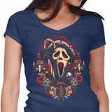 Holidays at Woodsboro - Women's V-Neck