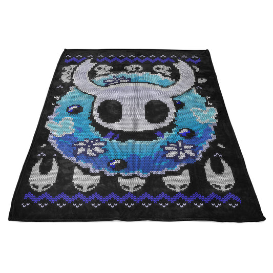 Hollow Ugly Sweater - Fleece Blanket