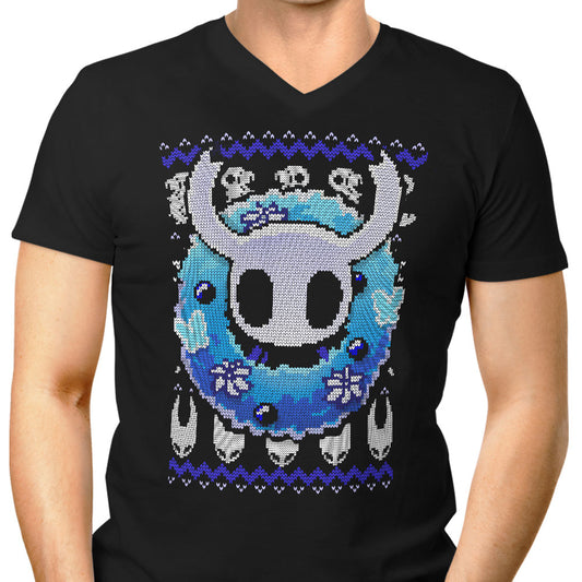 Hollow Ugly Sweater - Men's V-Neck