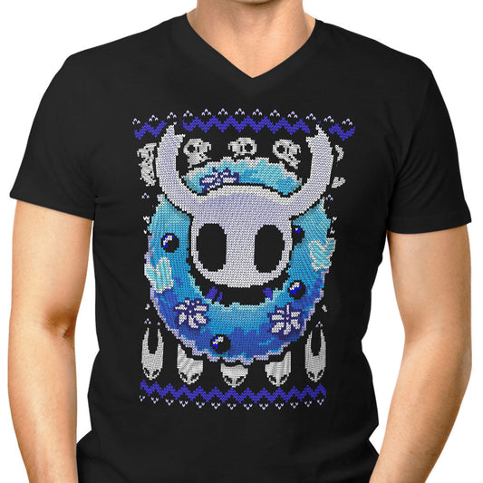 Hollow Ugly Sweater - Men's V-Neck