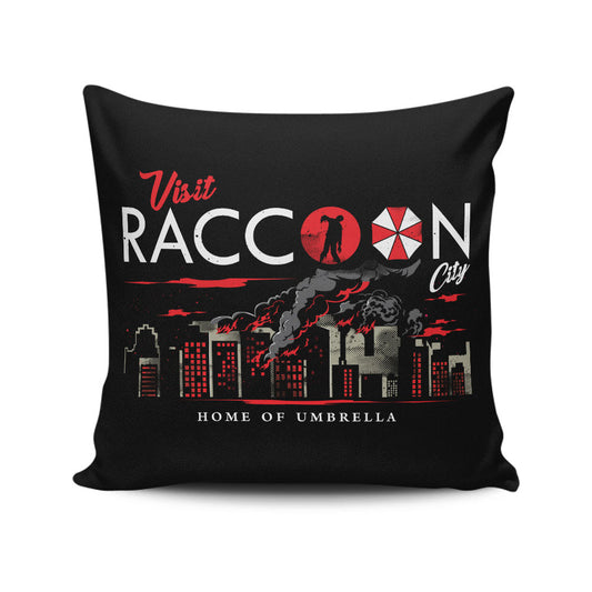 Home of Umbrella - Throw Pillow