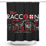 Home of Umbrella - Shower Curtain