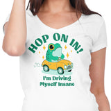 Hop On In - Women's V-Neck