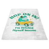 Hop On In - Fleece Blanket