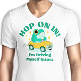 Hop On In - Men's V-Neck