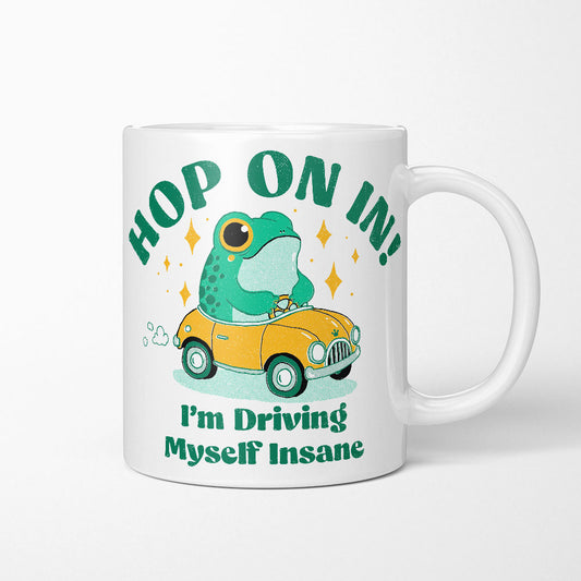 Hop On In - Mug