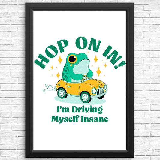 Hop On In - Posters & Prints