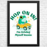 Hop On In - Posters & Prints