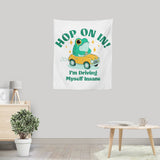 Hop On In - Wall Tapestry