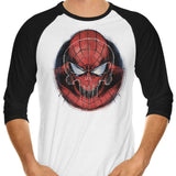 Hope Meets Vengeance - 3/4 Sleeve Raglan T-Shirt