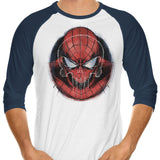 Hope Meets Vengeance - 3/4 Sleeve Raglan T-Shirt