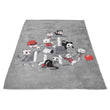 Horror Cats - Fleece Blanket